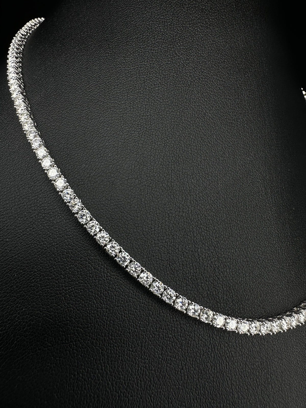 Moissanite tennis chain cheap deals