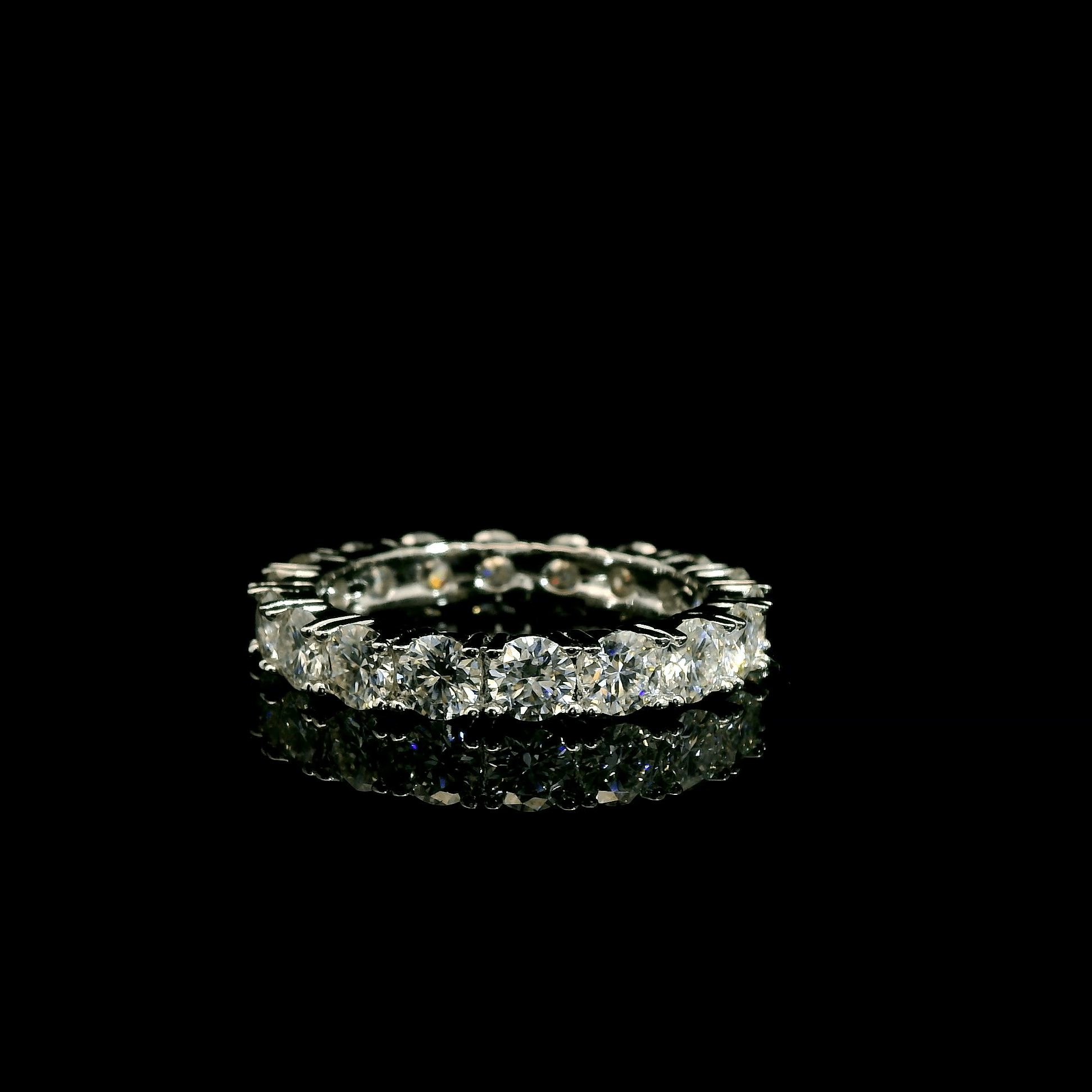 Moissanite Eternity Ring - The Real Jewelry CompanyThe Real Jewelry CompanyRings