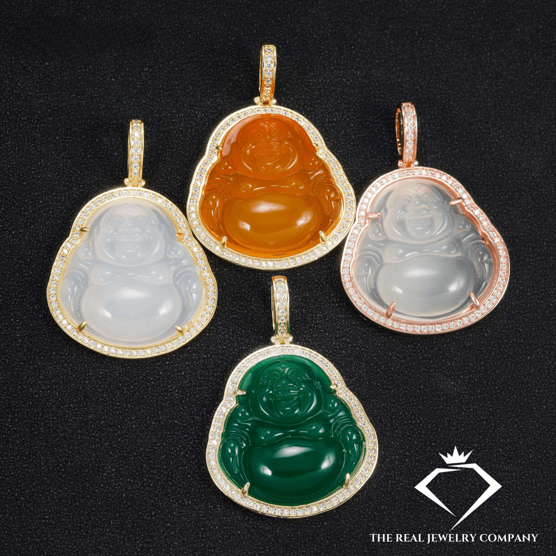 The Prosperity Jade Buddha Pendant