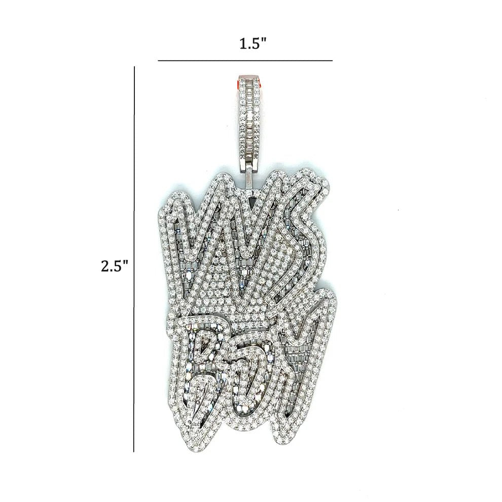 VVS Boy Moissanite Pendant - The Real Jewelry CompanyThe Real Jewelry CompanyCharms & Pendants