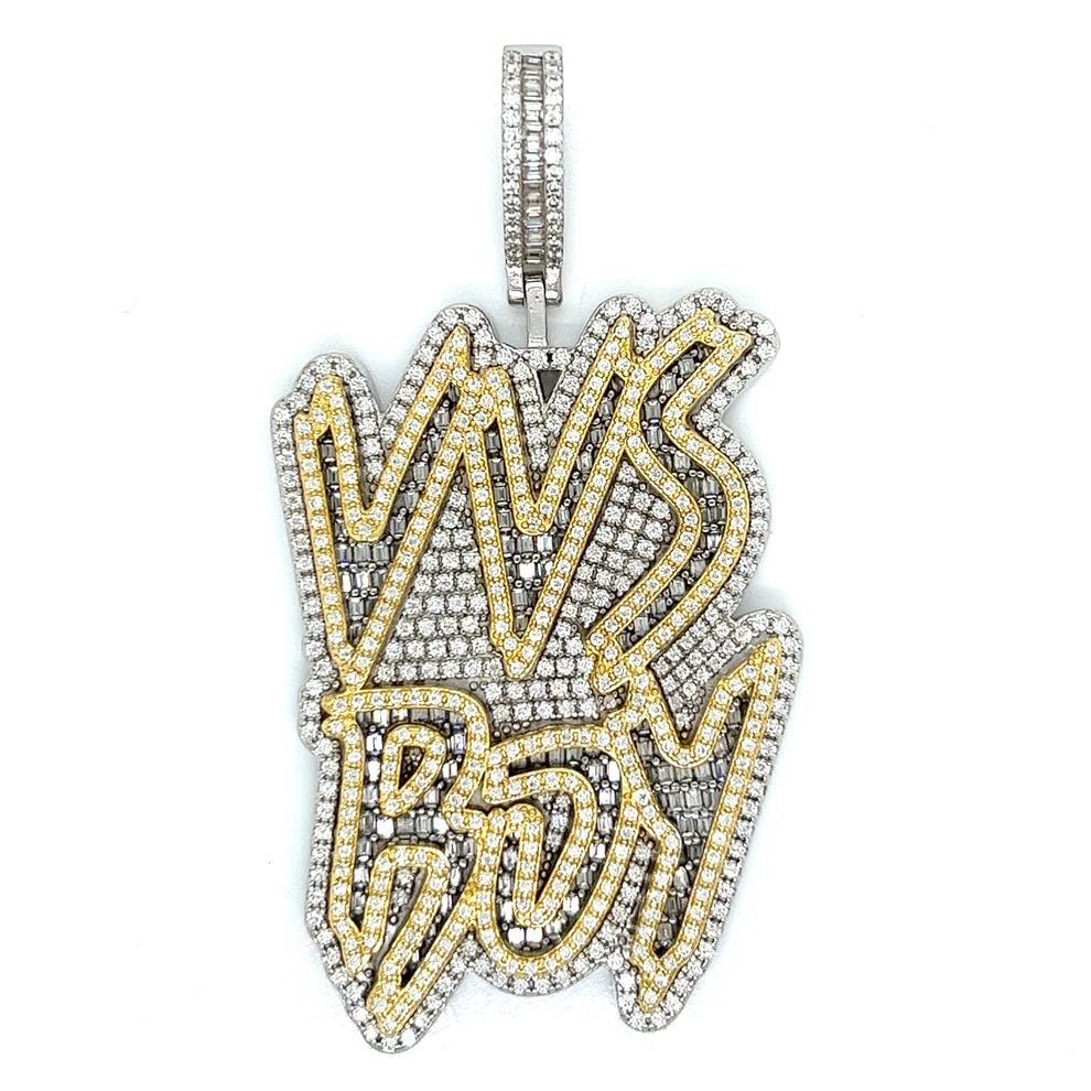 VVS Boy Moissanite Pendant - The Real Jewelry CompanyThe Real Jewelry CompanyCharms & Pendants