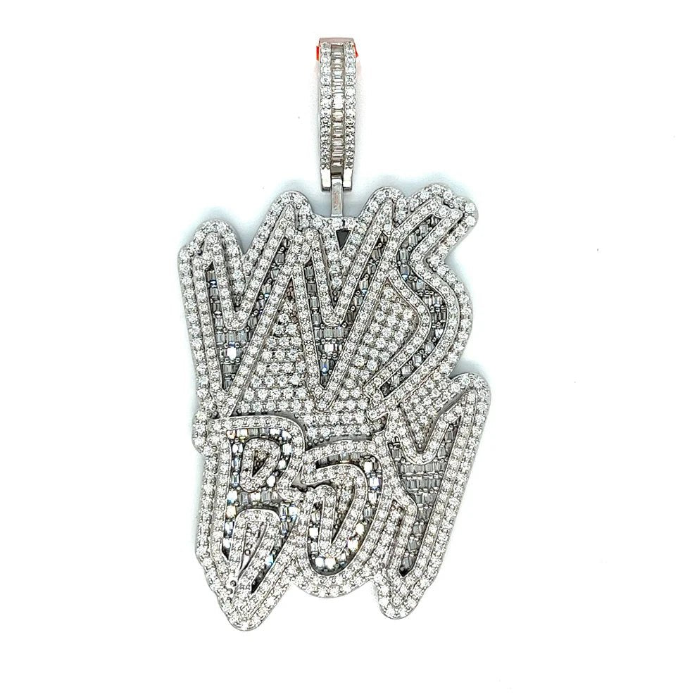 VVS Boy Moissanite Pendant - The Real Jewelry CompanyThe Real Jewelry CompanyCharms & Pendants