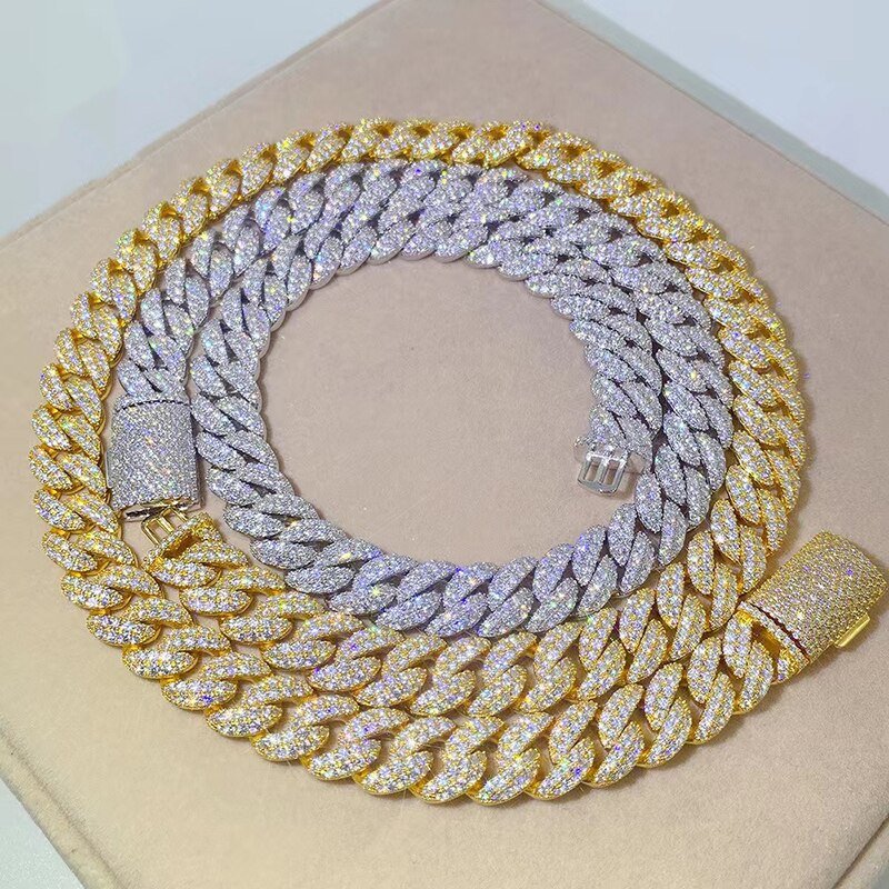 12MM Miami Cuban Link Chain - The Real Jewelry CompanyThe Real Jewelry CompanyNecklaces