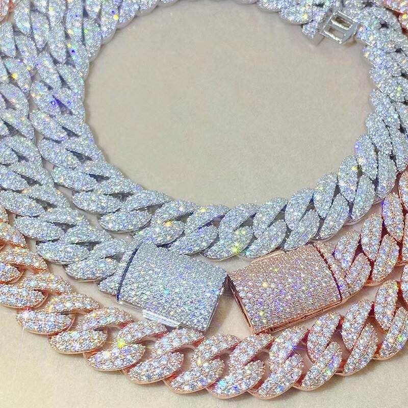 12MM Miami Cuban Link Chain - The Real Jewelry CompanyThe Real Jewelry CompanyNecklaces