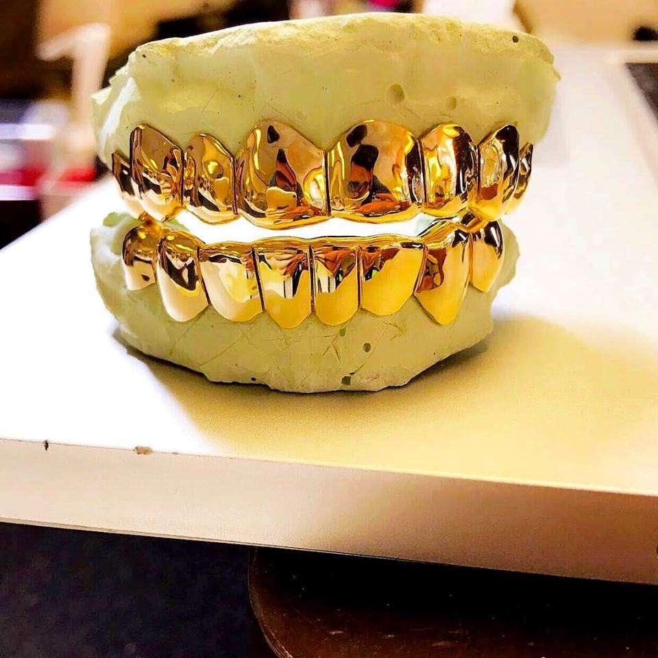 14K Solid Gold Grillz - The Real Jewelry CompanyThe Real Jewelry CompanyGrillz