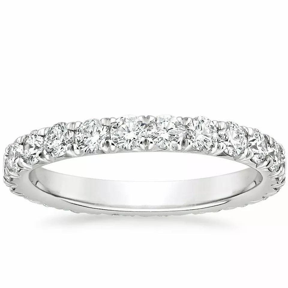 1.8MM Moissanite Eternity Ring - The Real Jewelry CompanyThe Real Jewelry CompanyRings