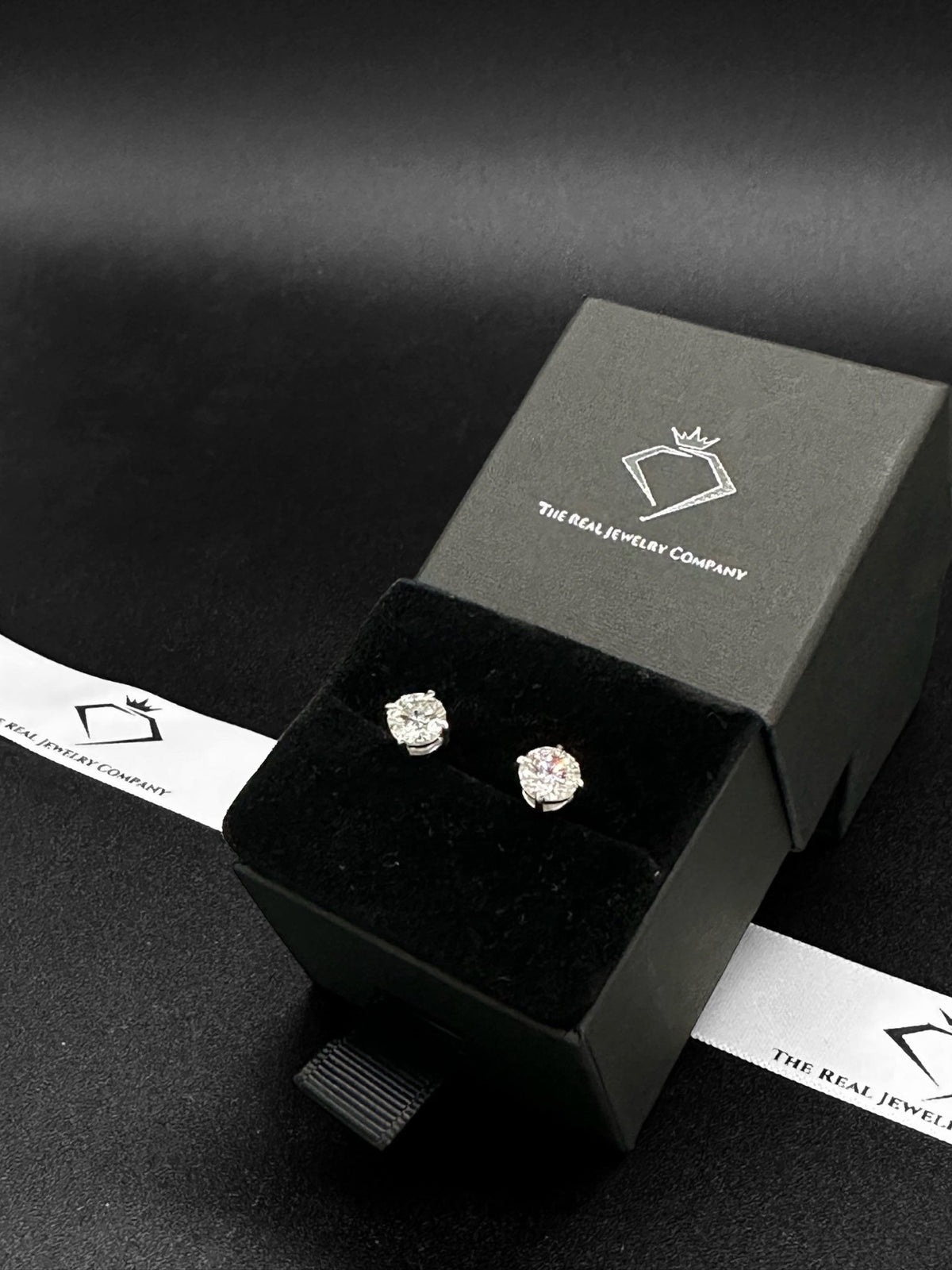 2CTW VVS Lab Diamond Stud Earrings - The Real Jewelry CompanyThe Real Jewelry CompanyEarrings