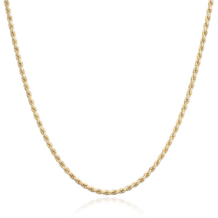 2mm Gold Rope Chain - The Real Jewelry CompanyThe Real Jewelry CompanyNecklaces