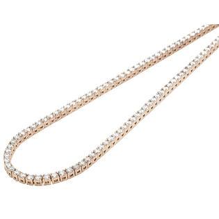 3mm Moissanite Tennis Chain - The Real Jewelry CompanyThe Real Jewelry CompanyNecklaces