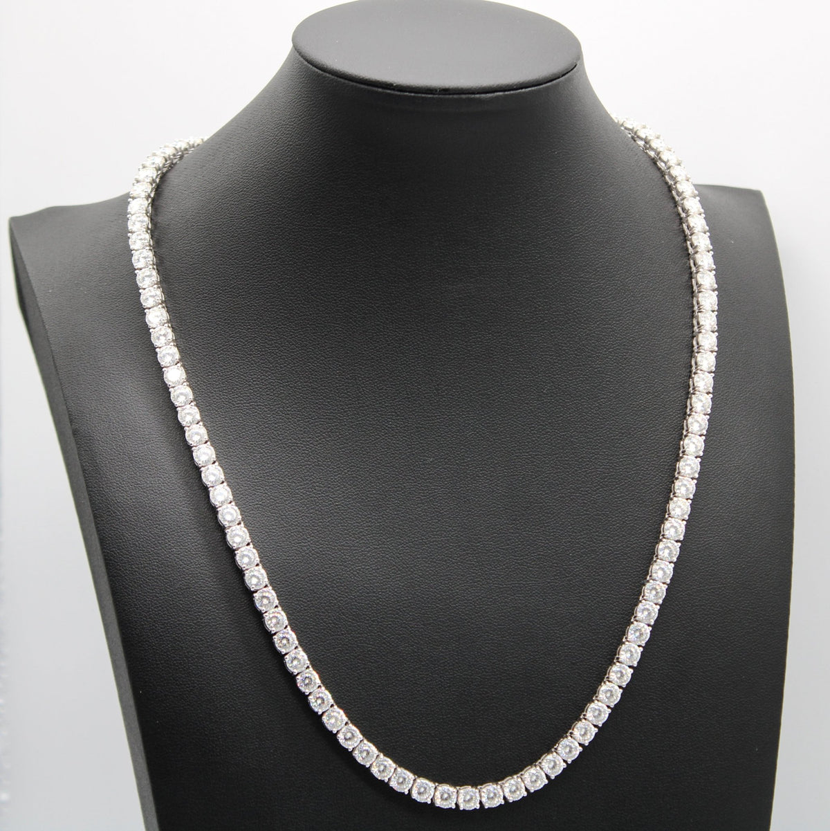 5mm Kings Cut Moissanite Tennis Chain - The Real Jewelry CompanyThe Real Jewelry CompanyNecklaces