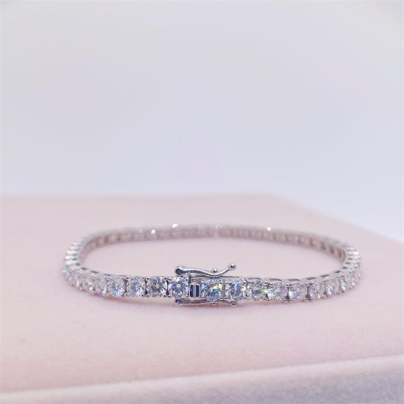 5mm Moissanite Tennis Bracelet - The Real Jewelry CompanyThe Real Jewelry CompanyBracelets