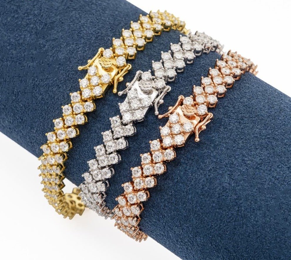 Moissanite "Full of Fire" Tennis Bracelet - The Real Jewelry CompanyThe Real Jewelry CompanyBracelets