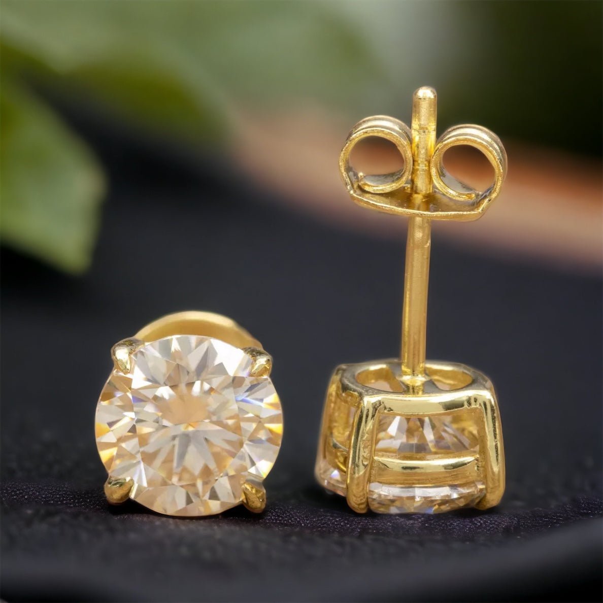 Moissanite Stud Earrings - The Real Jewelry CompanyThe Real Jewelry CompanyEarrings